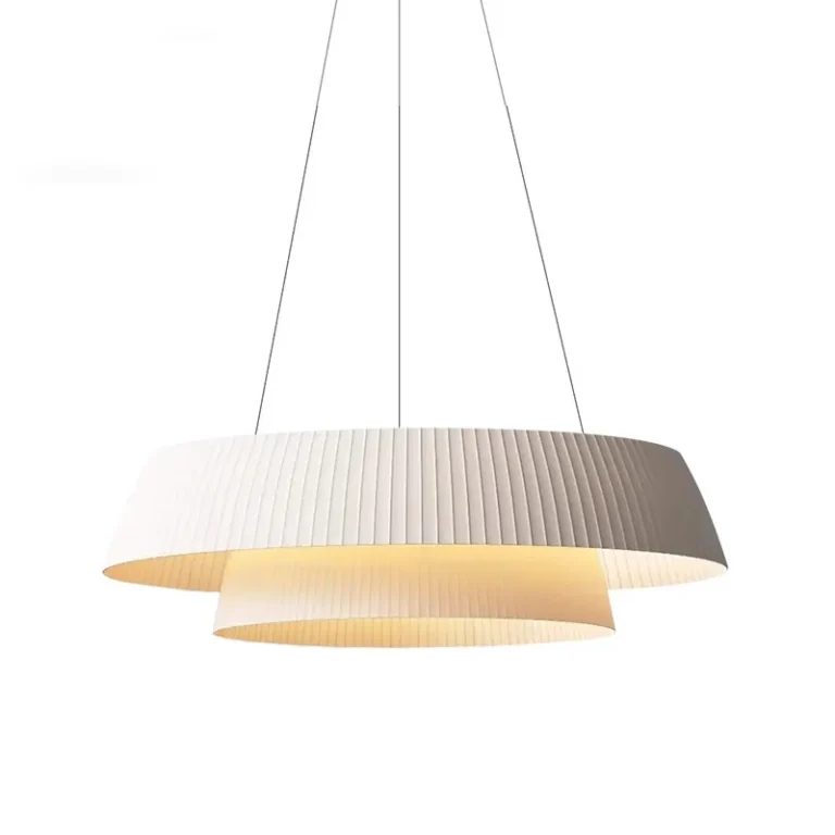pleated-fabric-pendant-light-white-background