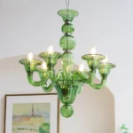 Amber 5-Light Chandelier for Warm Ambiance