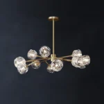 6-Light Luxury Chandelier with 2-Year Warranty