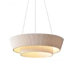 modern-double-layer-pleated-fabric-ceiling-lamp