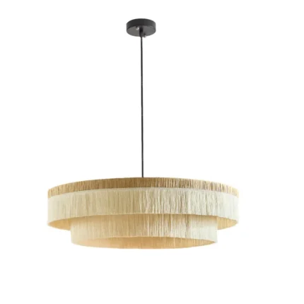 Raffia Fringe Chandelier