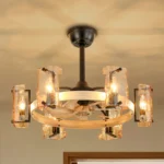 Quiet Fandelier in Luxury Master Bedroom Decor