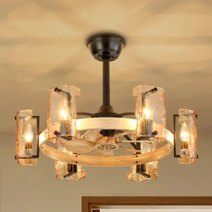 Quiet Fandelier in Luxury Master Bedroom Decor