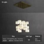 18 Lights Variation Guide for Alabaster Lamps