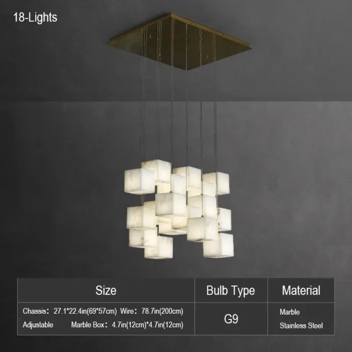 18 Lights Variation Guide for Alabaster Lamps
