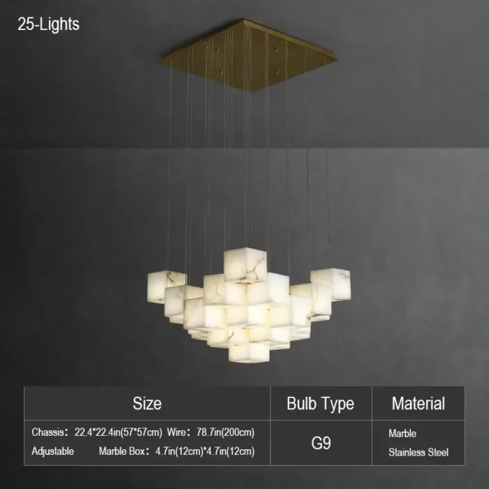 25 Lights Variation Guide for Alabaster Lamps