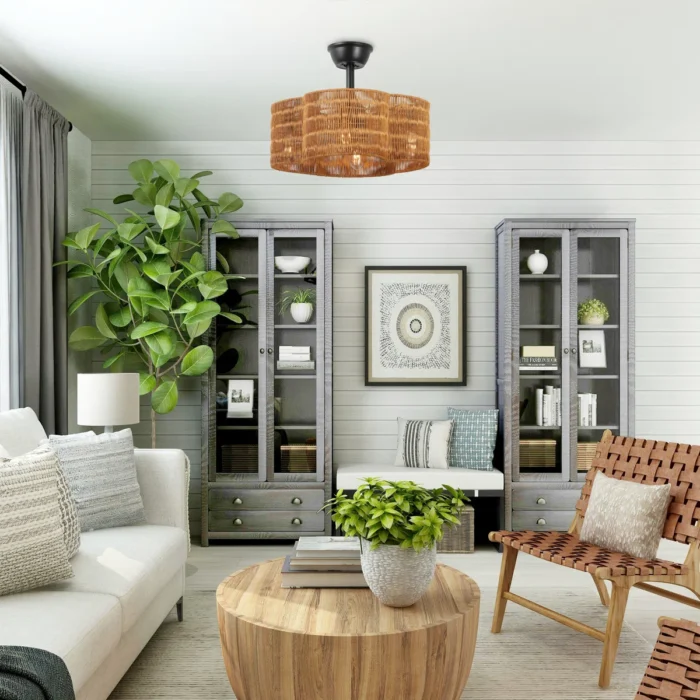 modern fandelier ceiling fan