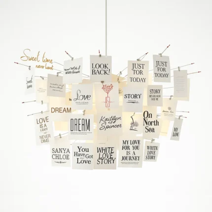 customizable-picture-pendant-light-with-art-cards