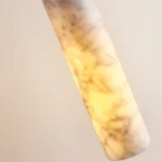 Close-up of Natural Stone Grain and Wood Texture