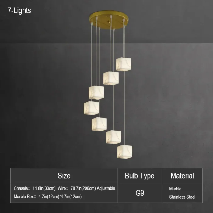 7 Lights Variation Guide for Alabaster Lamps
