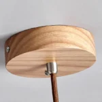 Close-up of Natural Stone Grain and Wood Texture