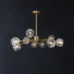 9-Light Luxury Chandelier with 2-Year Warranty