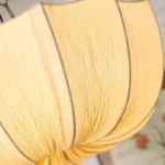 Close-up of pleated fabric texture and folds