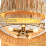 Electroplated Brass Canopy and Stem Detail