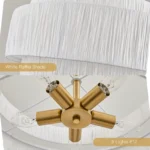 Detailed Texture of Hand-Woven White Raffia Fibers